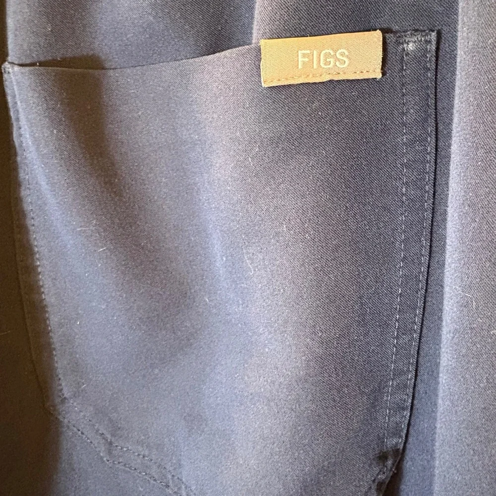 FIGS Mens Tansen Technical‎ Collection Navy Blue Scrub Jogger Pants Size Large